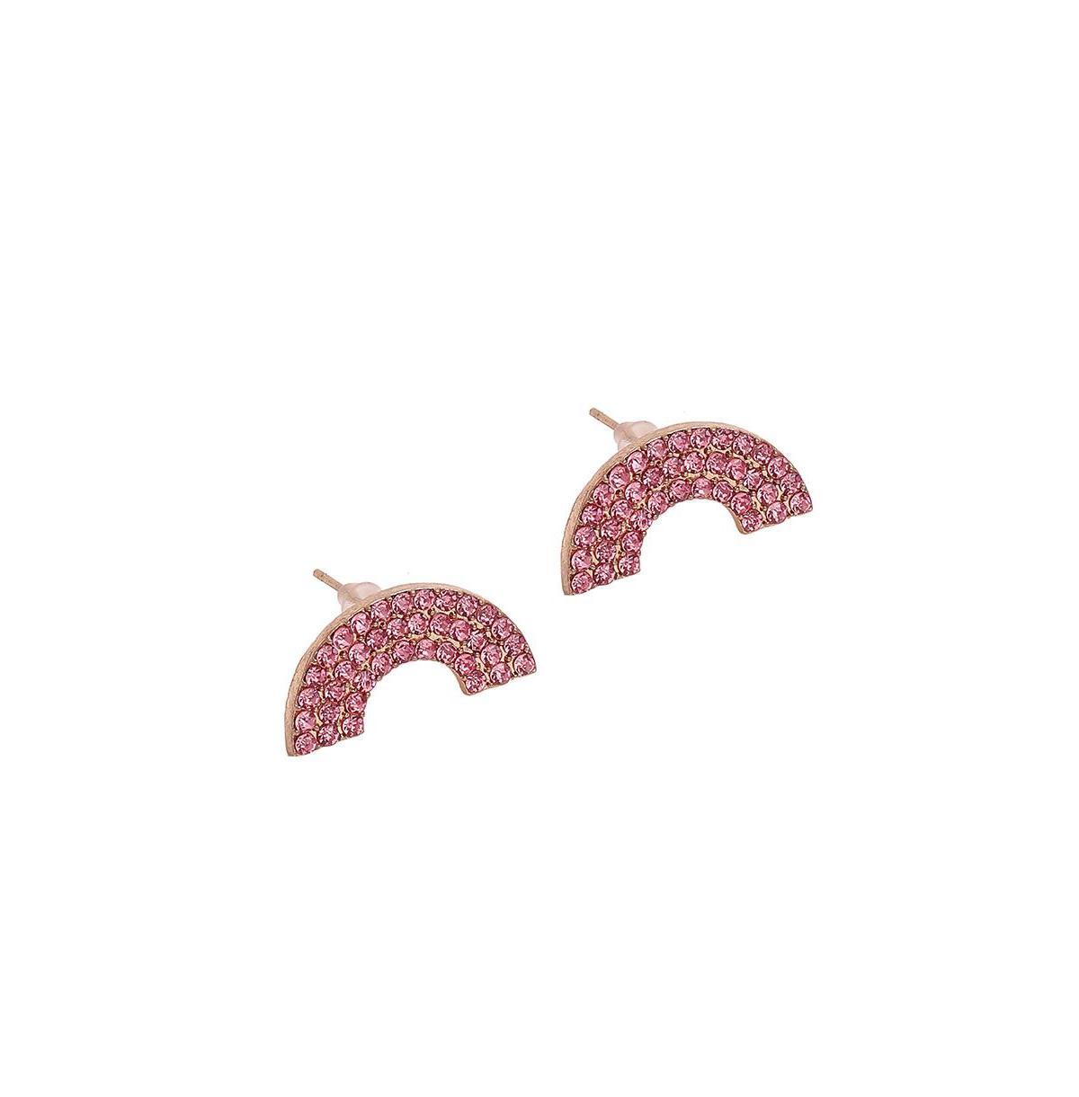 Sohi Womens Semi Stud Earrings Product Image