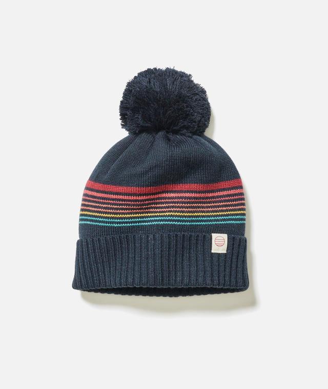 Archive Stripe Pom Beanie Product Image