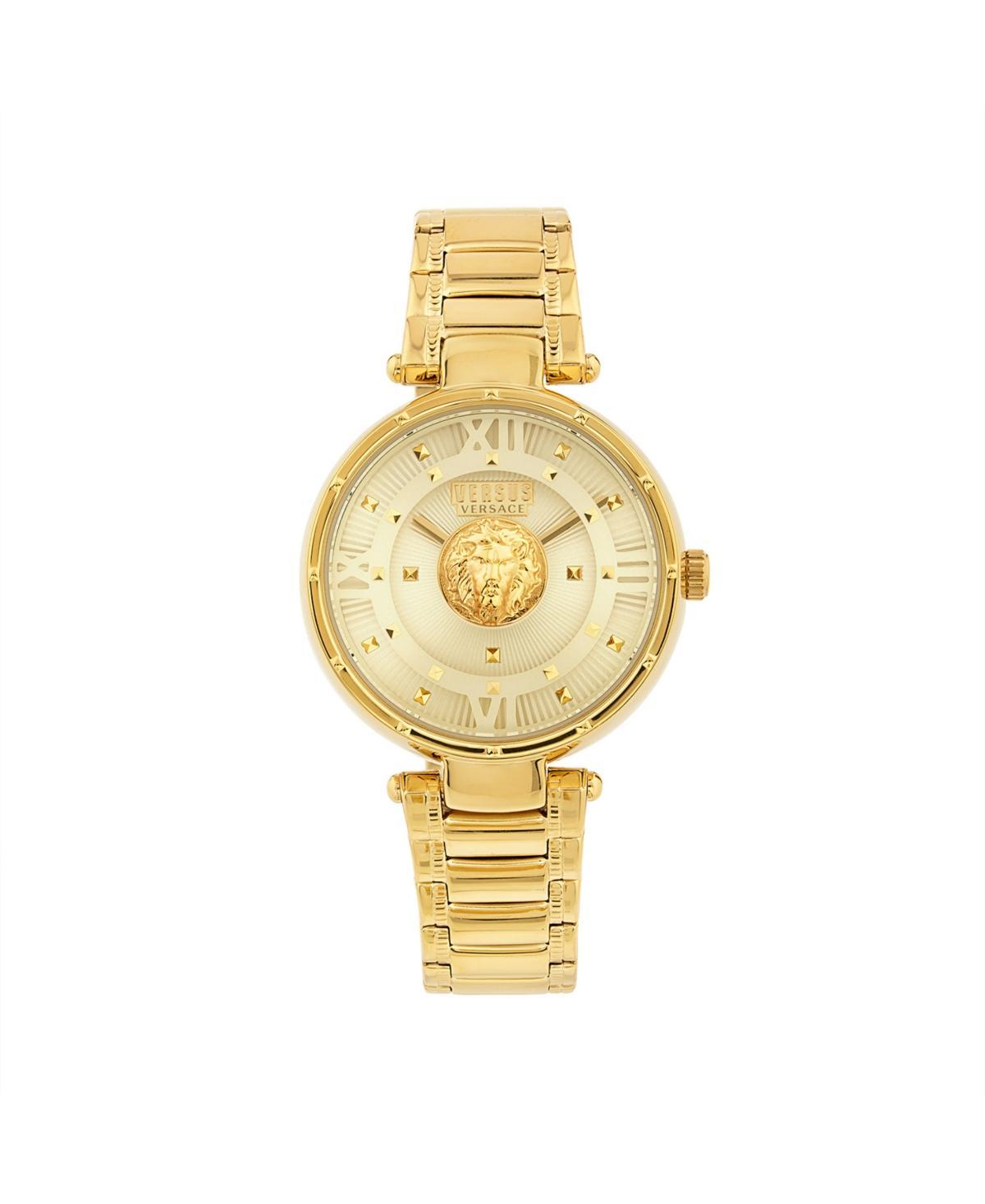 Versace Versus By Versace Womens Moscova Analog Gold Tone Stainless Steel Bracelet Watch Product Image