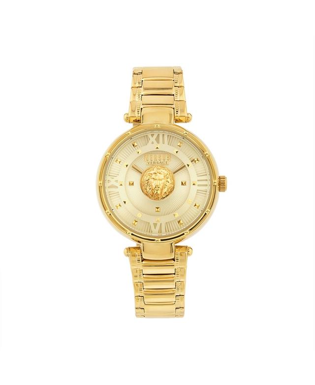 Versace Versus By Versace Womens Moscova Analog Gold Tone Stainless Steel Bracelet Watch Product Image