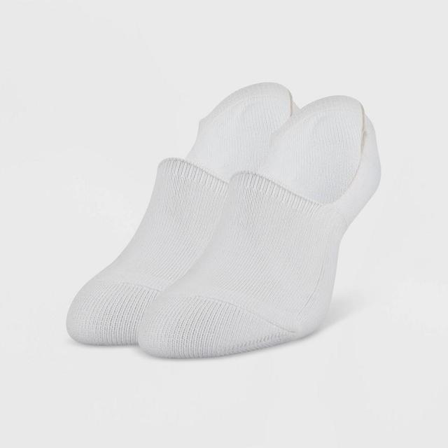 Peds Womens Memory Cushion 2pk Liner Socks - White 5-10 Product Image