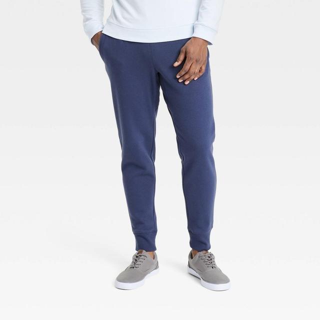 Mens Cotton Fleece Jogger Pants - All In Motion Heathered XXL Product Image