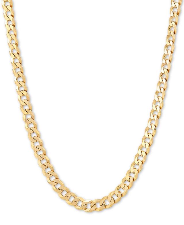 Saks Fifth Avenue Made in Italy Saks Fifth Avenue Women's Basic 18K Goldplated Sterling Silver Curb Chain Necklace/18"  - female - Size: one-size Product Image