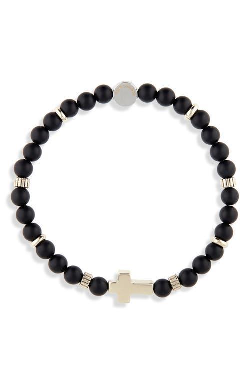 Caputo & Co. Mens Stone Beaded Stretch Bracelet Product Image