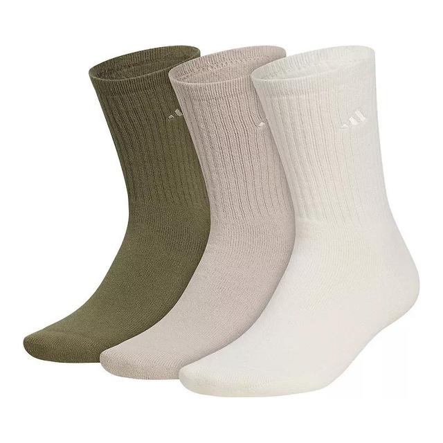 Mens adidas Cushioned Comfort 3-Pack Crew Socks Product Image