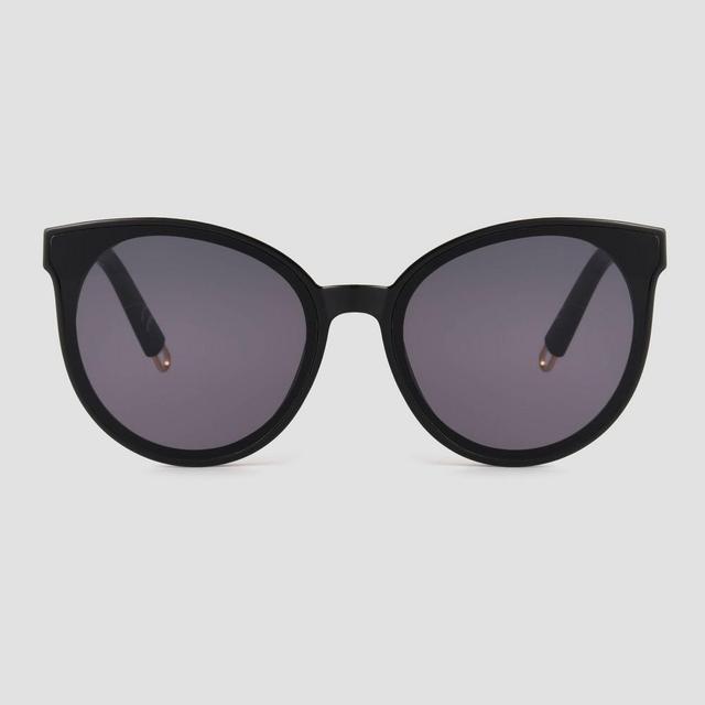 Womens Round Sunglasses - Universal Thread Off Black Product Image