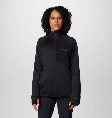 Columbia Women's Triple Canyon Grid Fleece Hooded Full Zip Jacket- Product Image