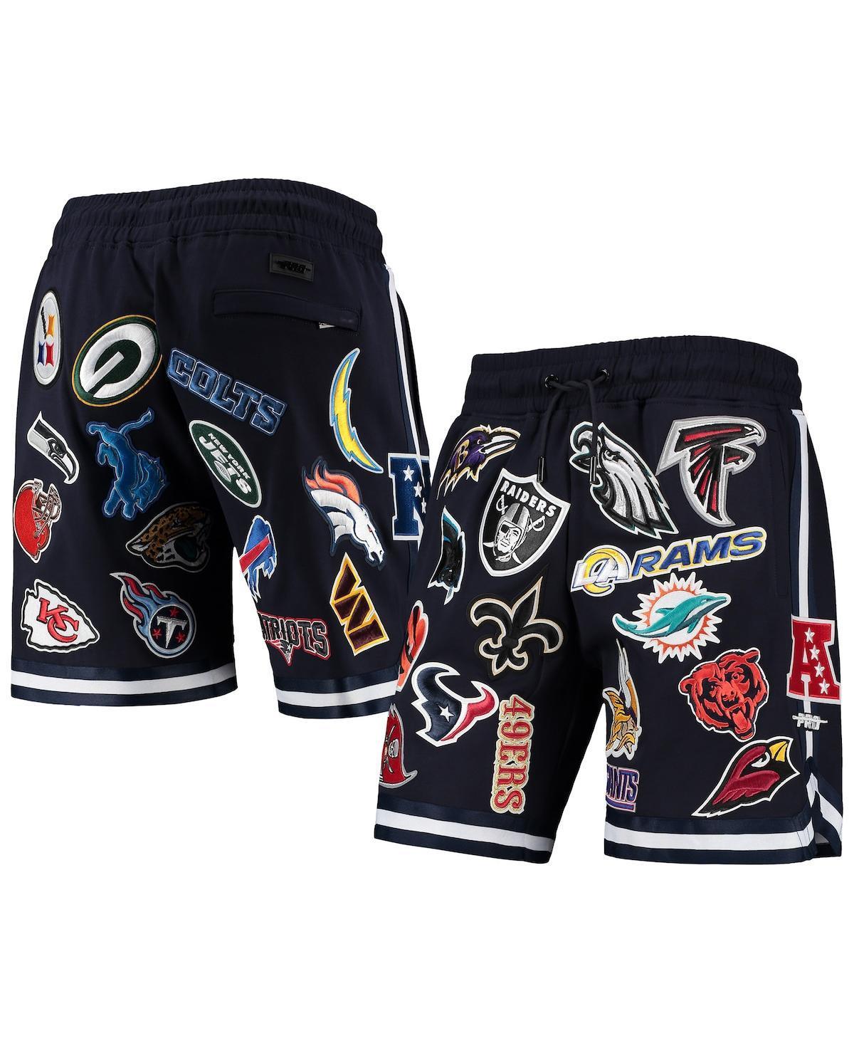 Mens Pro Standard Navy Nfl Pro League Allover Shorts Product Image