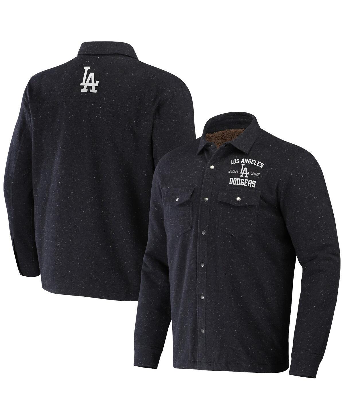 Mens Darius Rucker Collection by Fanatics Los Angeles Dodgers RingstopFull-Snap Shacket Product Image