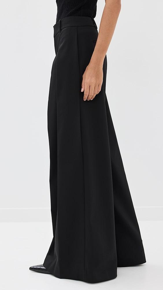 alice + olivia Blaire Ultra Pleated Pants | Shopbop Product Image