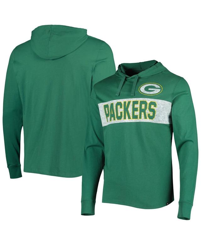 Mens 47 Bay Packers Field Franklin Hooded Long Sleeve T-Shirt Product Image