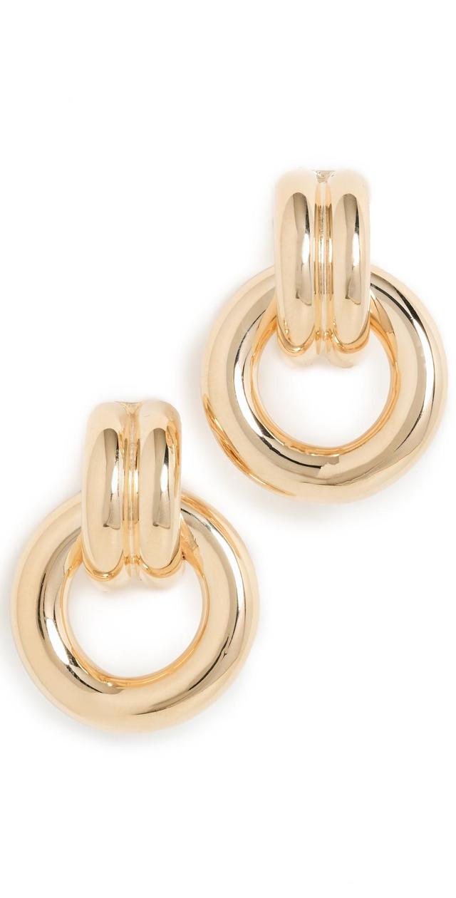 Jennifer Zeuner Gina Hoop Drop Earrings Product Image