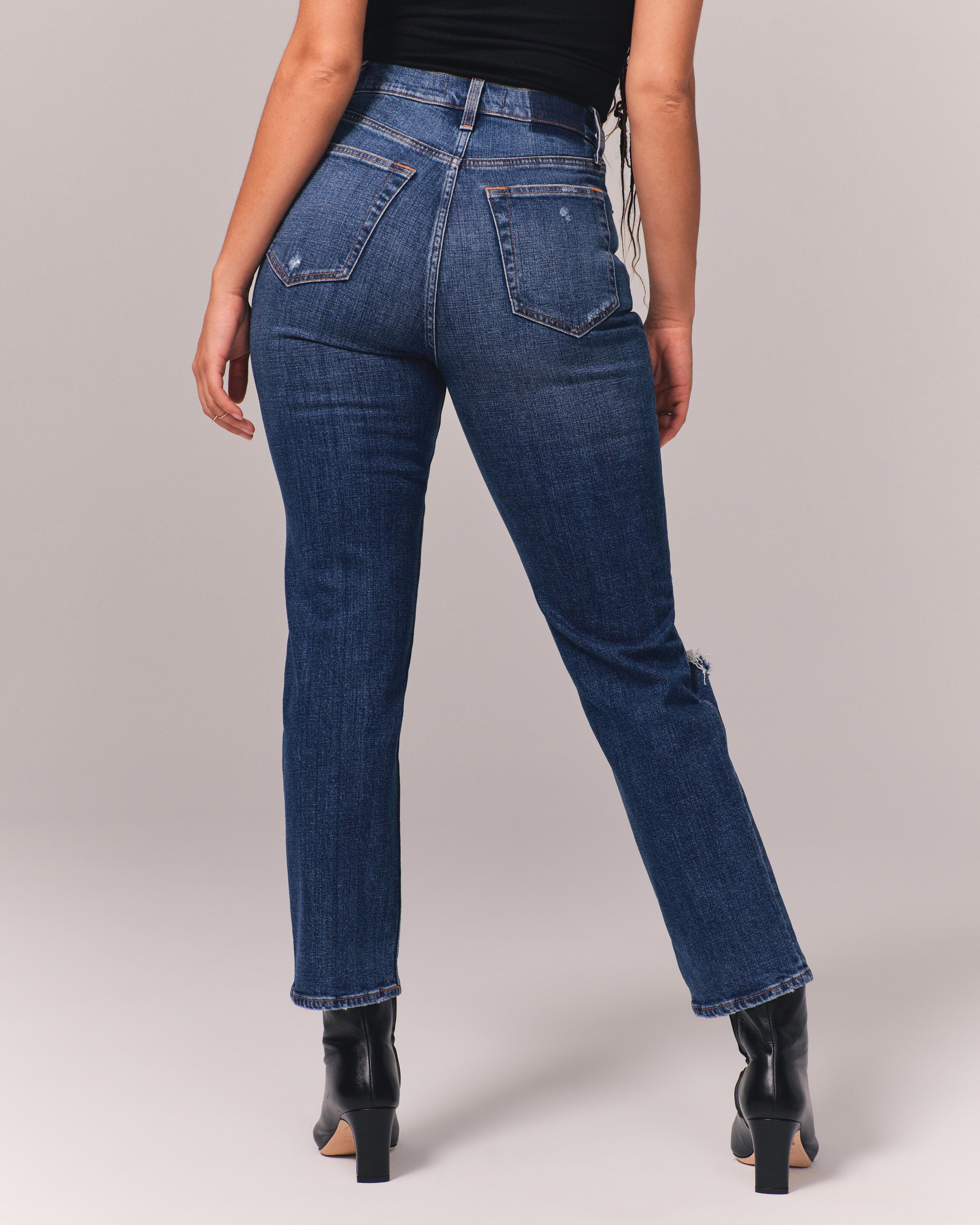 Curve Love Ultra High Rise Ankle Straight Jean Product Image