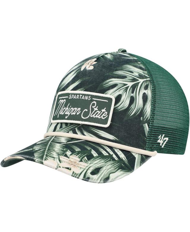 Mens 47 Brand Green Michigan State Spartans Tropicalia Hitch Adjustable Hat Product Image