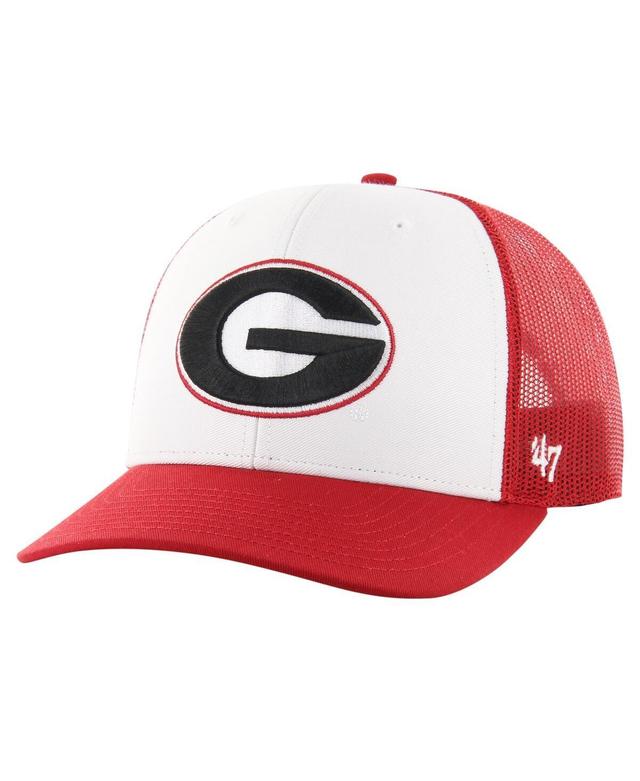 Mens 47 Brand Red Georgia Bulldogs Freshman Trucker Adjustable Hat Product Image