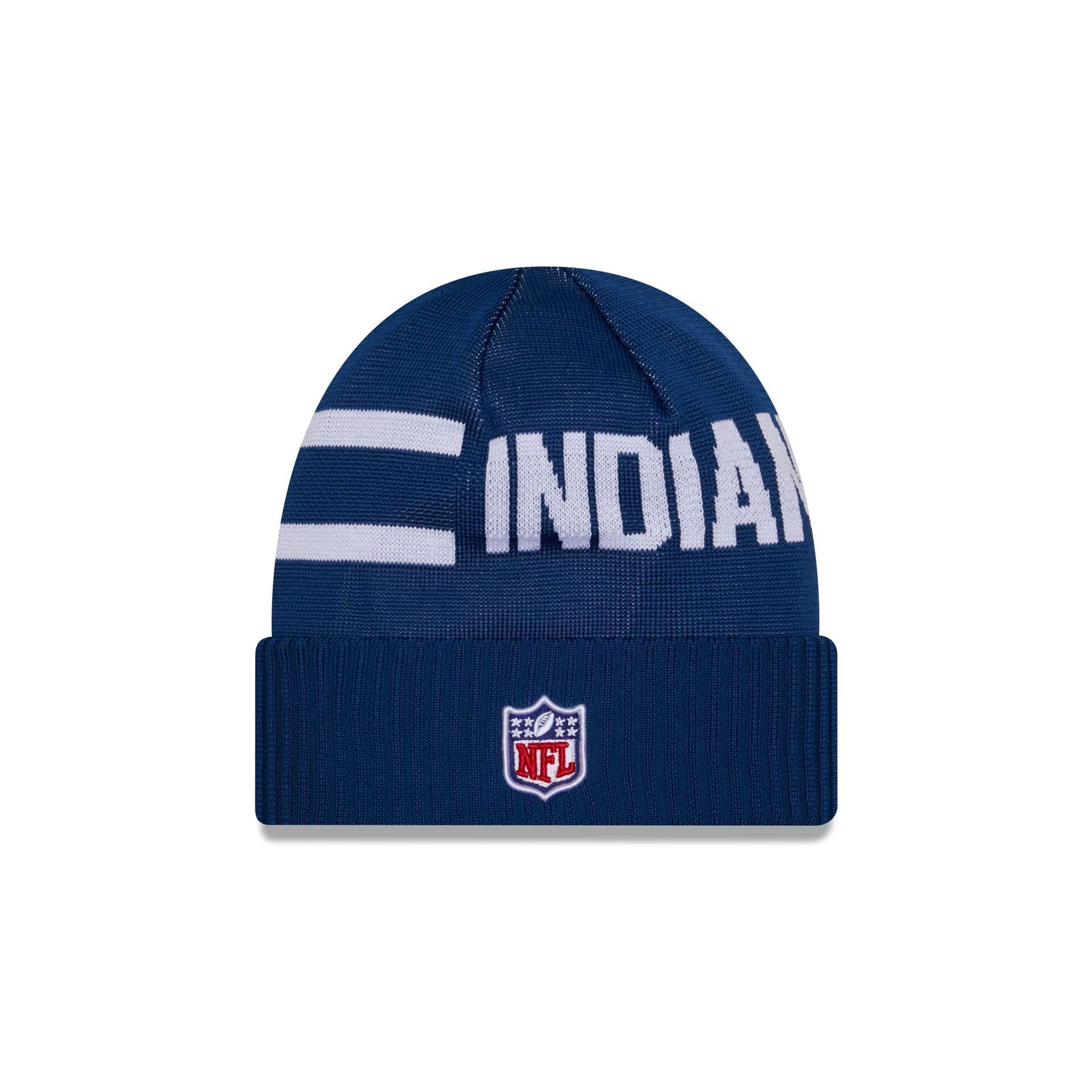 Indianapolis Colts 2024 Cold Weather Tech Knit Beanie Male Product Image