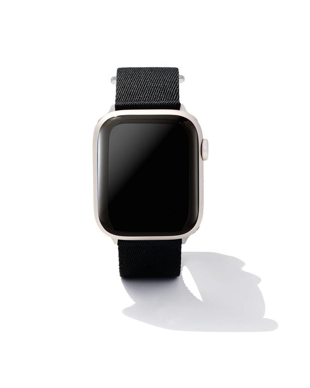 Kenneth Nylon Watch Band in Black Product Image