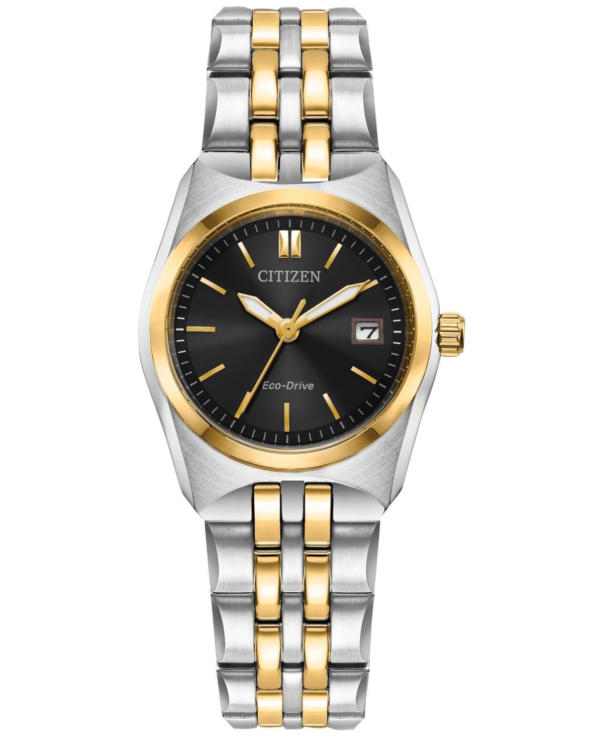 Citizen Womens Corso Three Hand Two Tone Stainless Steel Bracelet Watch Product Image