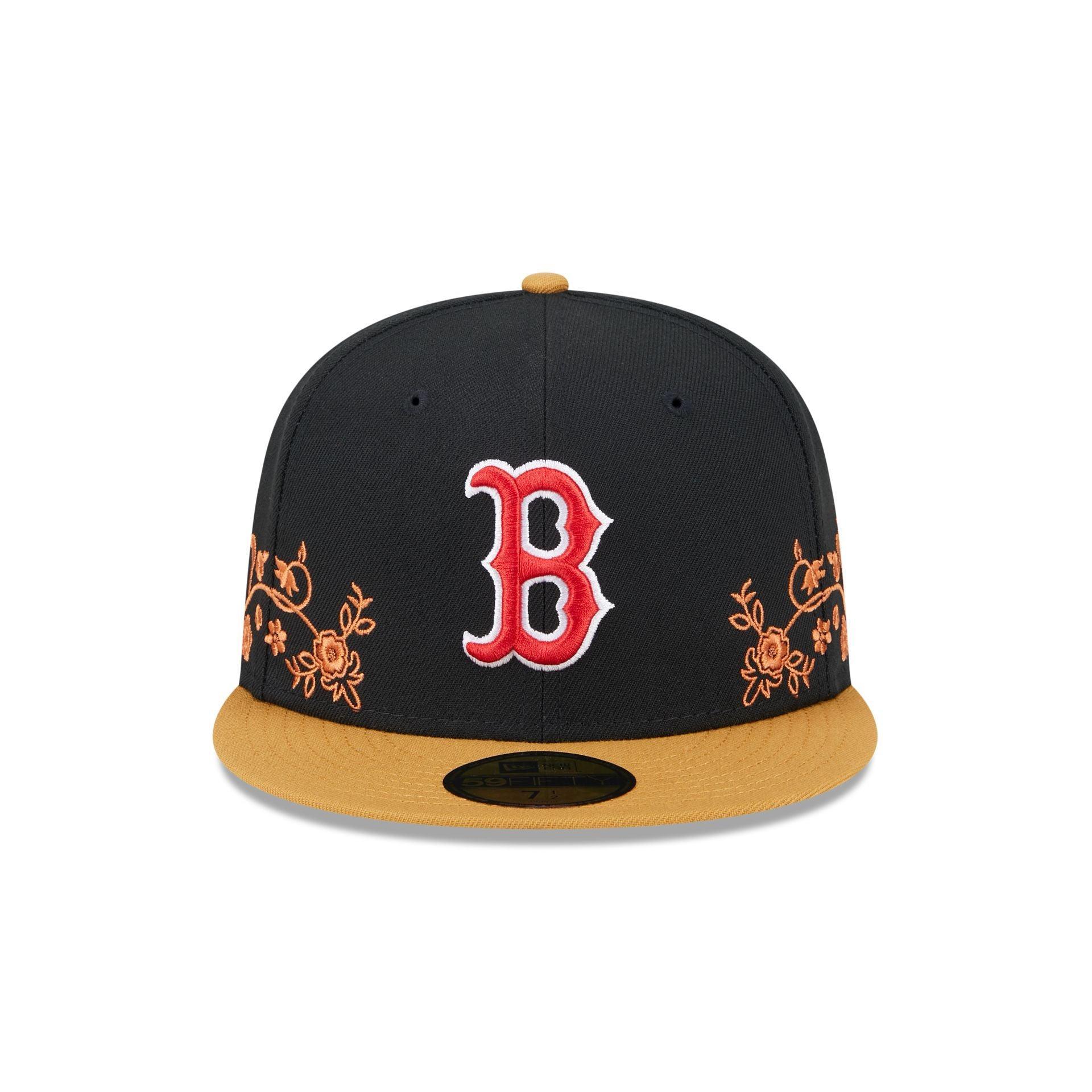 Boston Red Sox Floral Vine 59FIFTY Fitted Hat Male Product Image