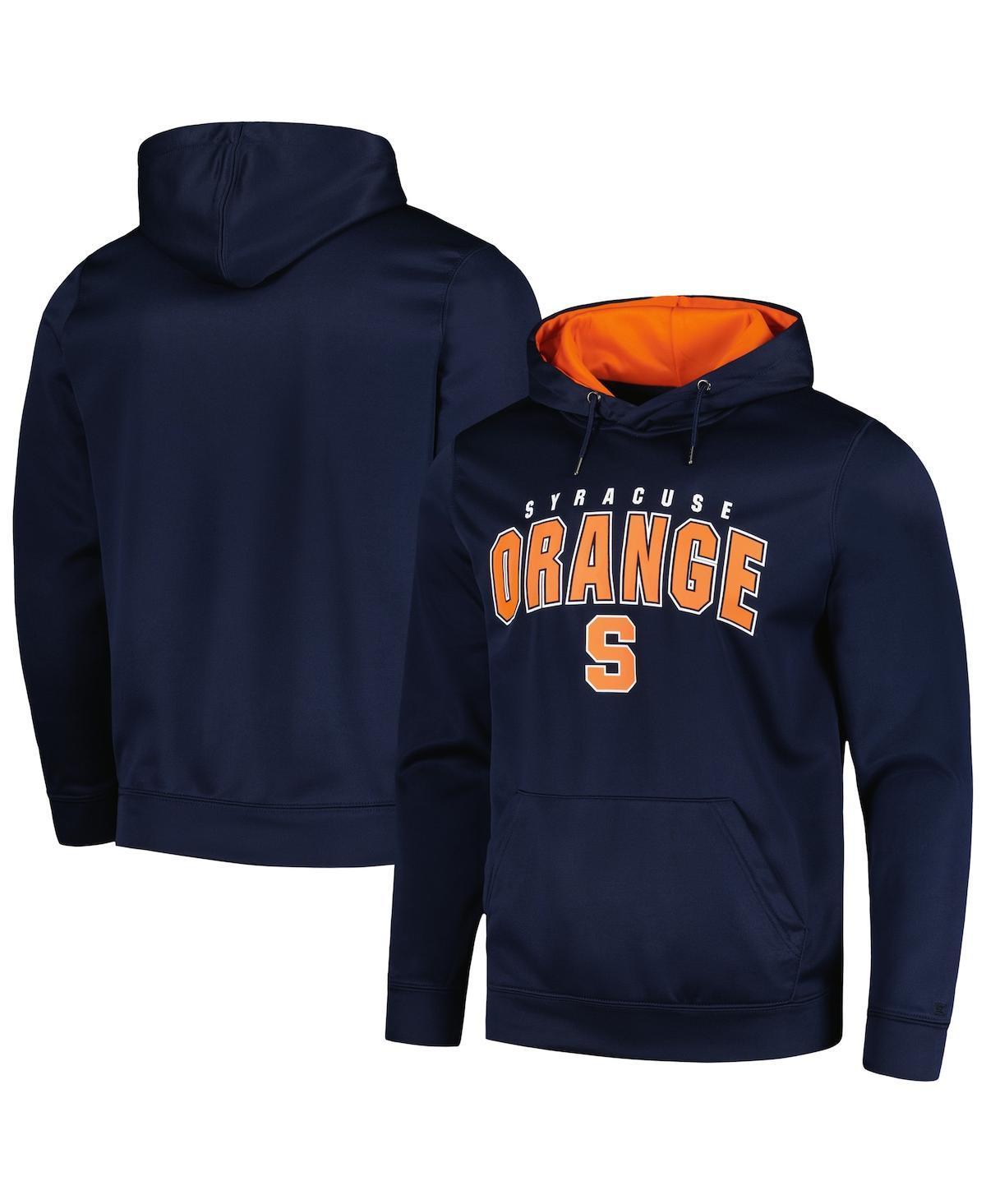 Mens Colosseum Syracuse Orange ResistancePullover Hoodie Blue Product Image