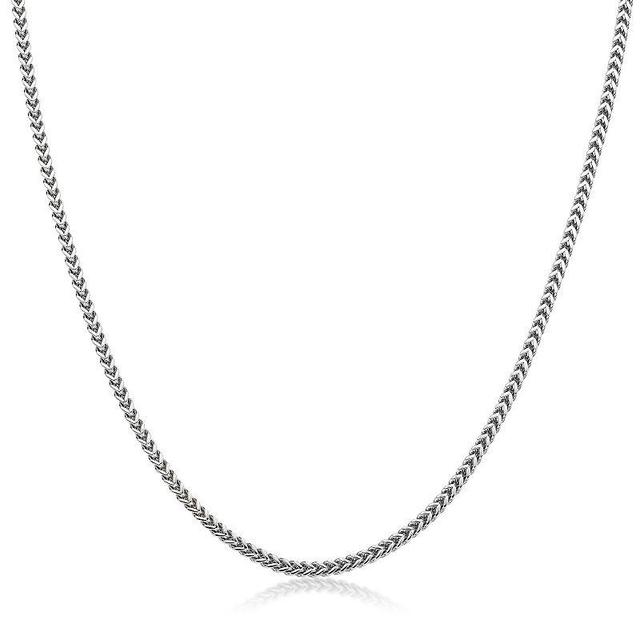 Mens LYNX Stainless Steel Franco Chain Necklace Product Image