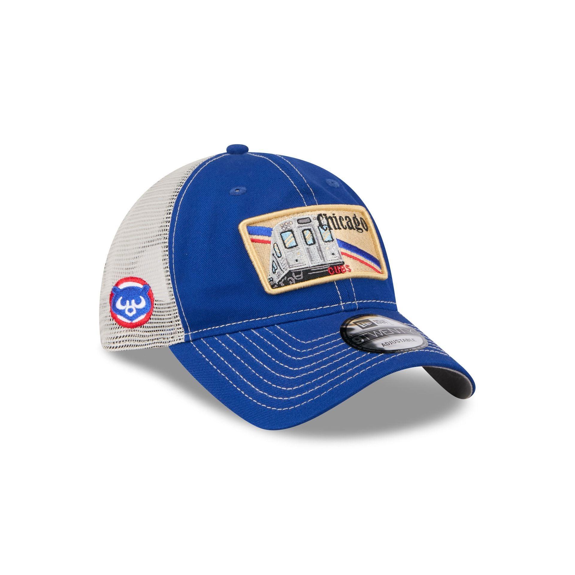 Chicago Cubs State Souvenir 9TWENTY Trucker Hat Male Product Image