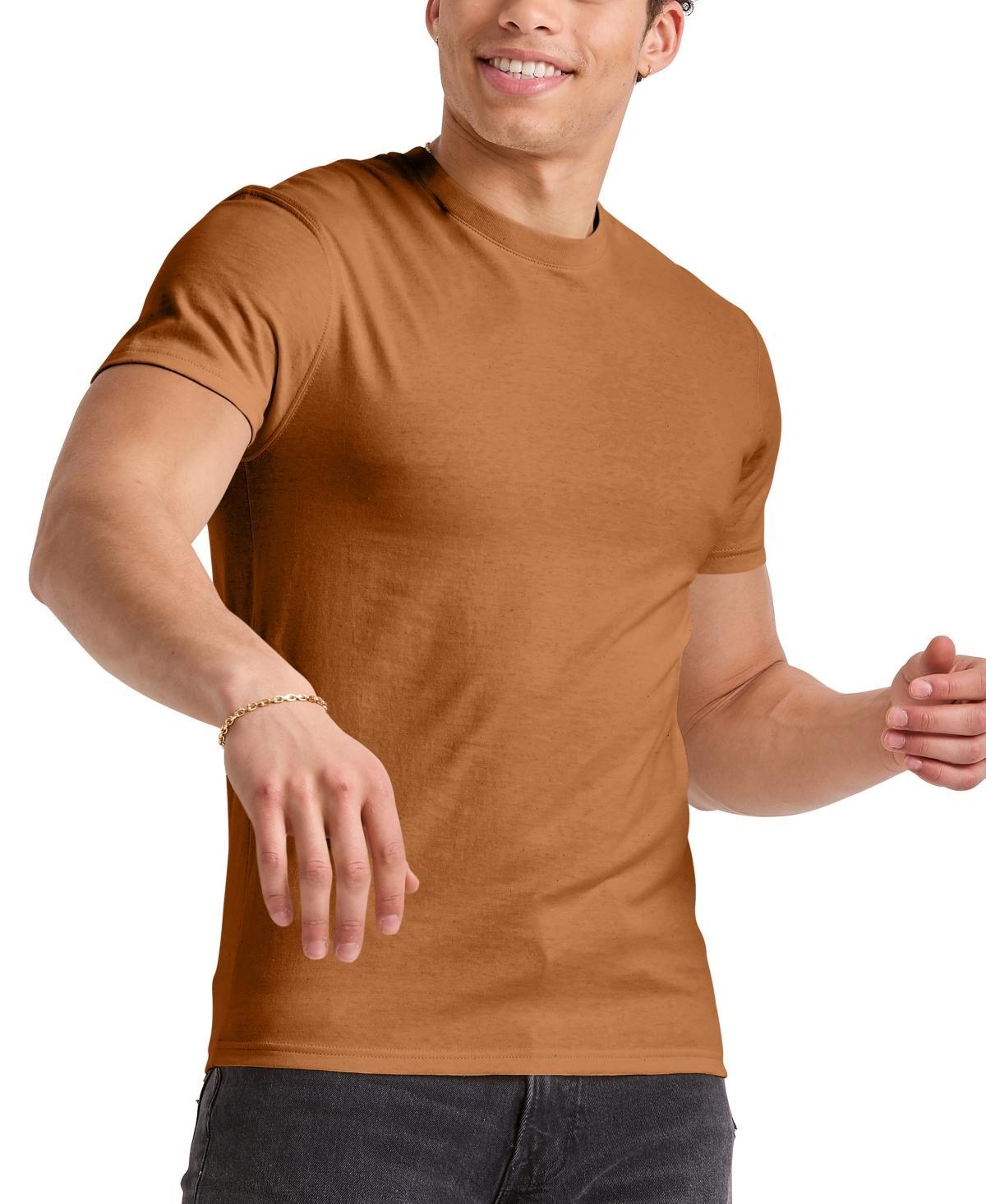 Mens Hanes Originals Cotton Short Sleeve T-shirt Product Image