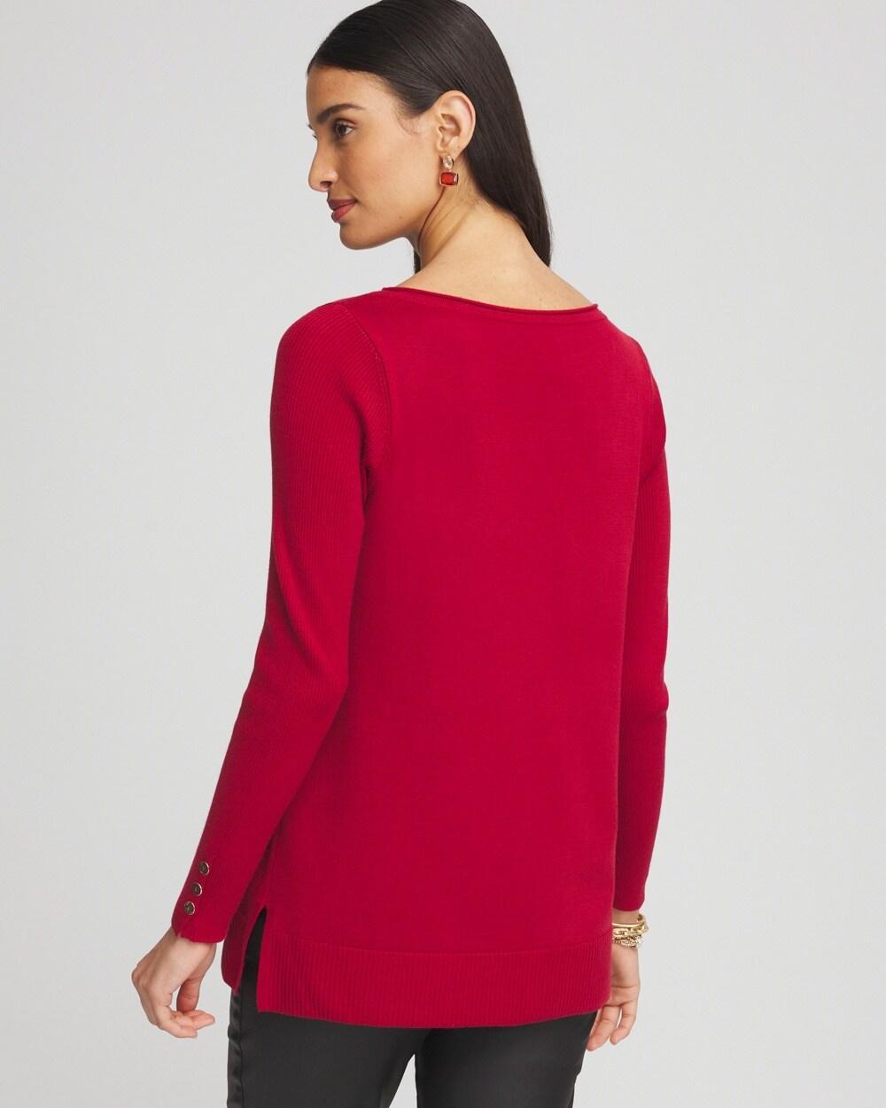 Pocket Sweater Tunic Product Image