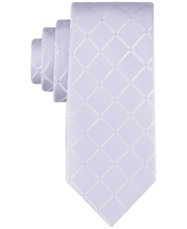 Calvin Klein Mens Herringbone Grid Tie Product Image