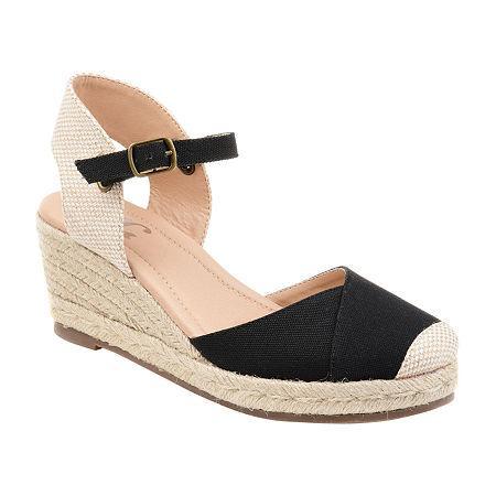 Journee Collection Ashlyn Womens Wedges Black Product Image