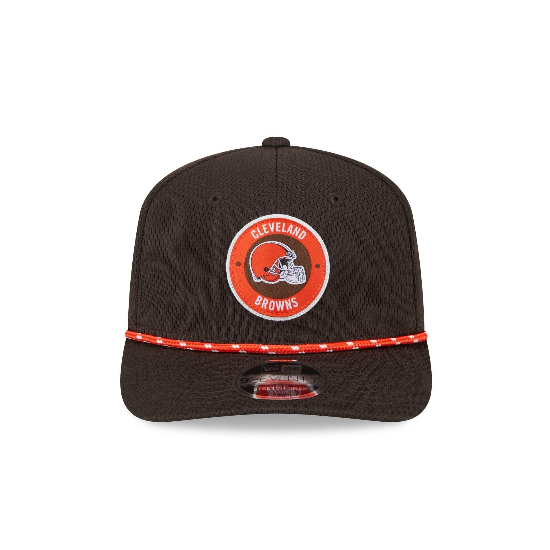 Cleveland Browns 2024 Sideline 9SEVENTY Stretch-Snap Hat Male Product Image