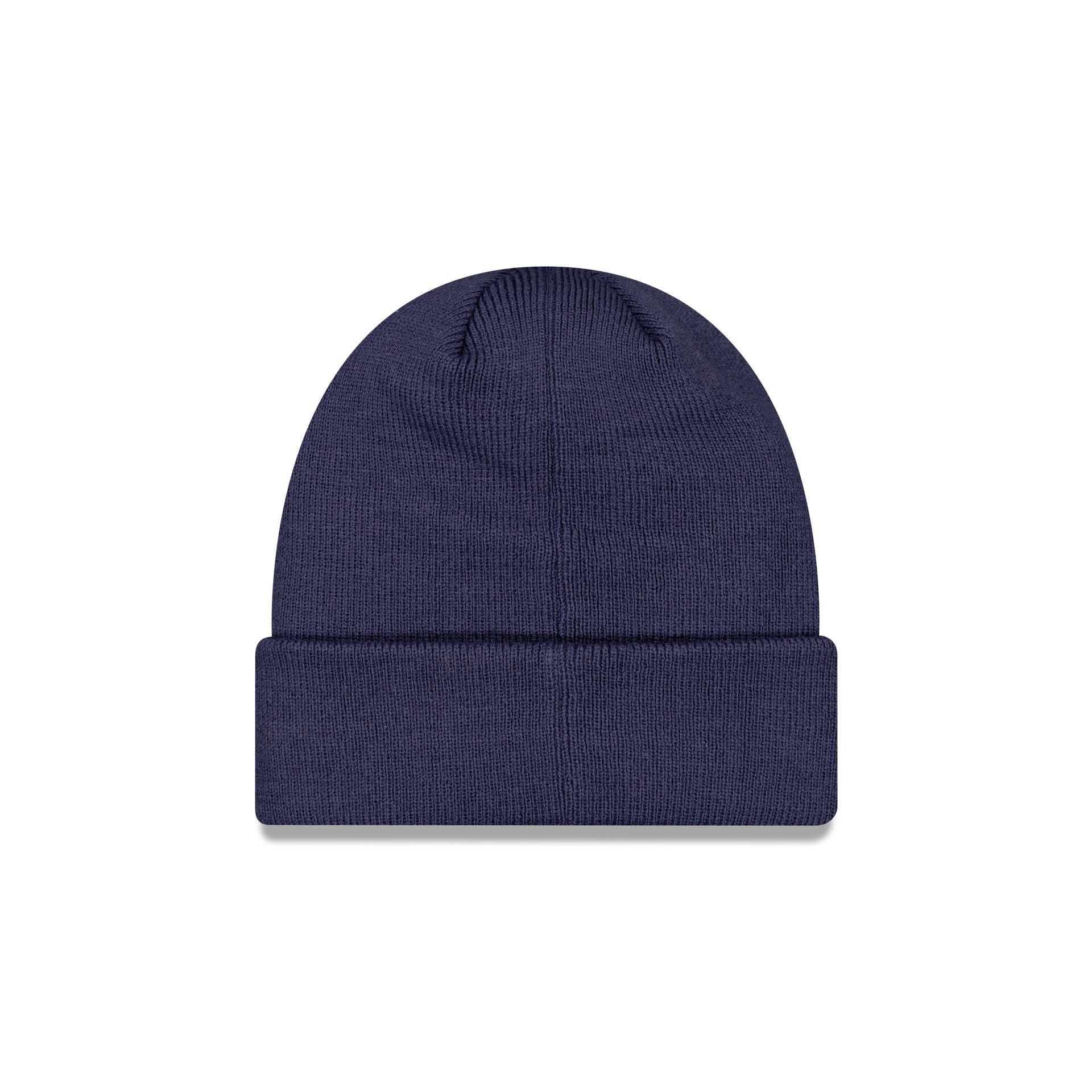 Manchester United Seasonal Navy Cuff Knit Hat Male Product Image