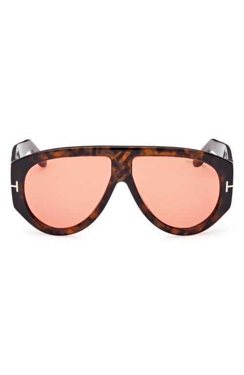 TOM FORD Bronson 60mm Polarized Pilot Sunglasses Product Image