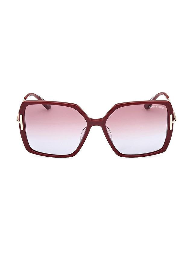 Womens Joanna Acetate 59MM Butterfly Sunglasses Product Image