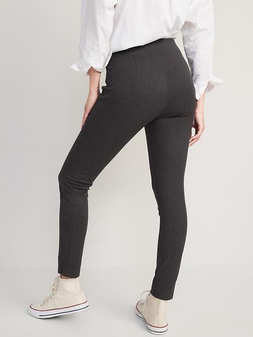 High-Waisted Pixie Skinny Ankle Pants Product Image