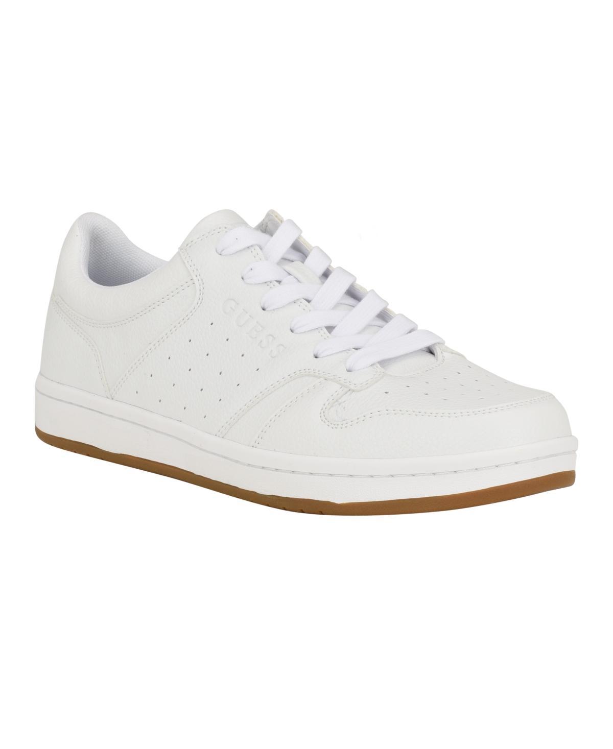 Guess Mens Lensa Low Top Lace-Up Court Sneakers Product Image