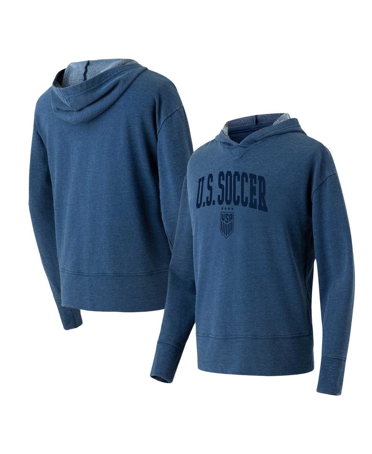 Concepts Sport Womens Navy Uswnt Volley Hoodie Long Sleeve T-Shirt Product Image