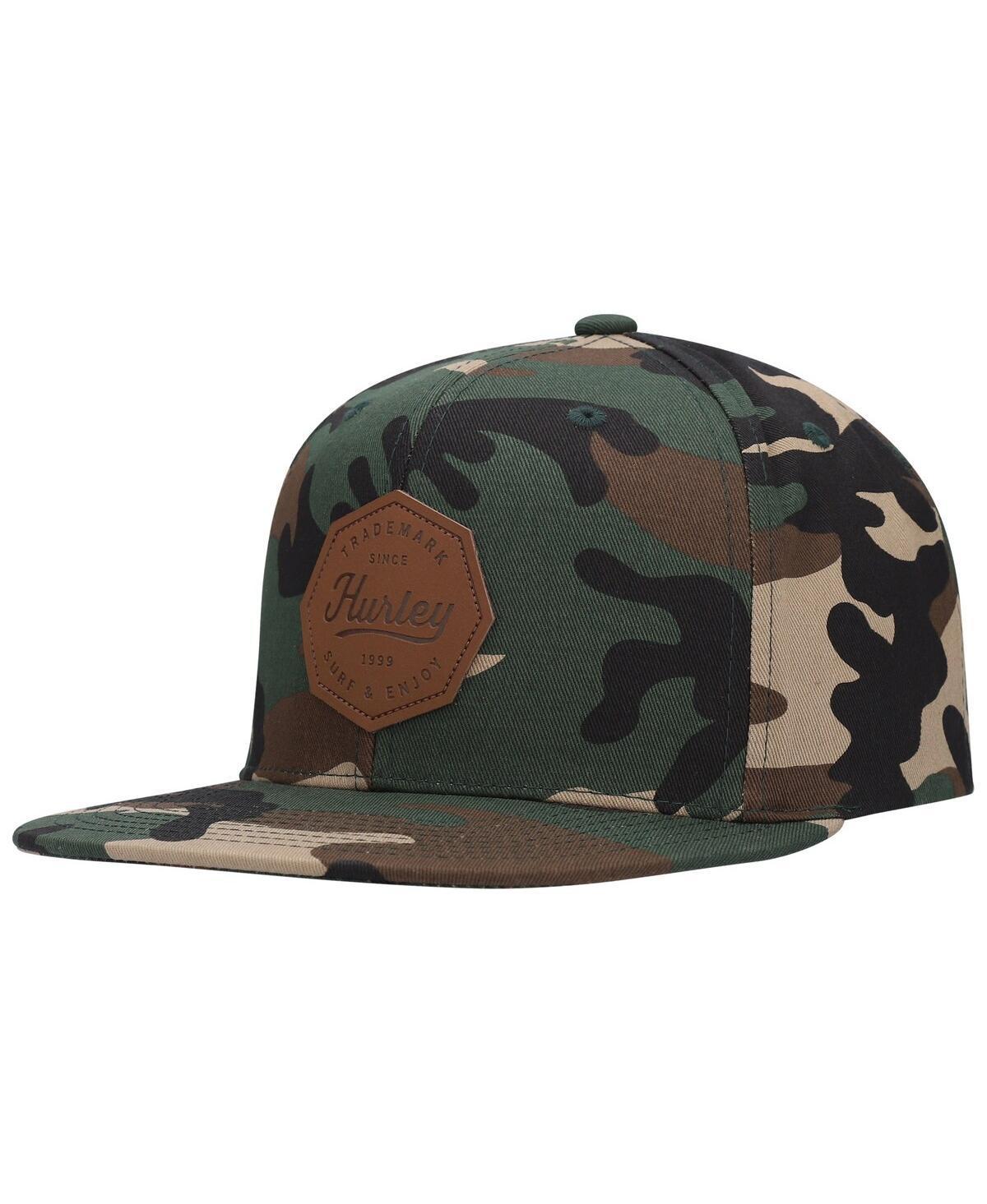 Mens RVCA Navy VA Patch Snapback Hat Product Image