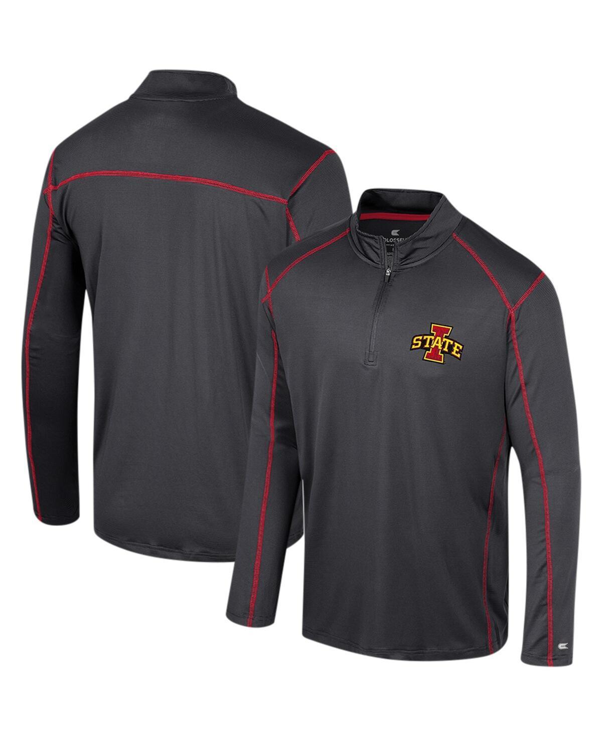 Mens Colosseum Iowa State Cyclones Cameron Quarter-Zip Windshirt Product Image