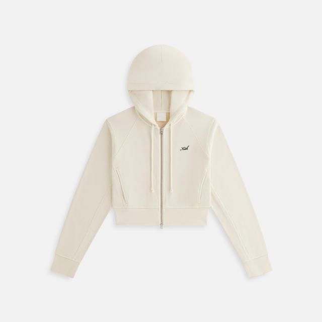 Kith Women Davin Cropped Hoodie - Waffle Female Product Image