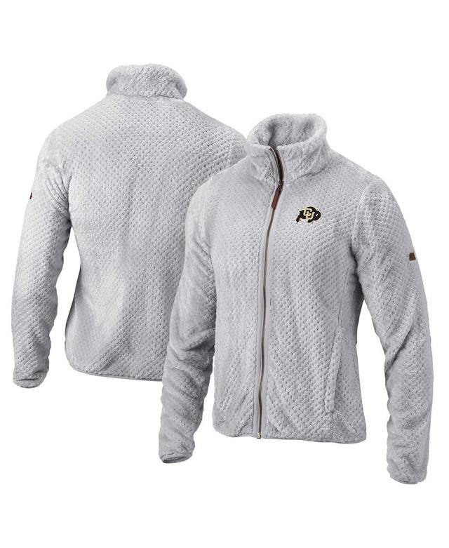 Womens Columbia Gray Colorado Buffaloes Fire Side IiFull-Zip Jacket Product Image