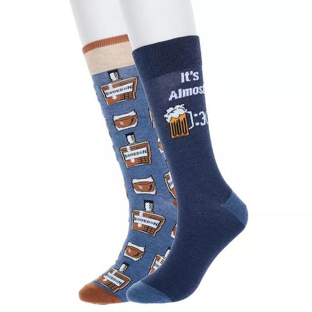 Mens Twisted Toes 2-Pack Novelty Socks Product Image