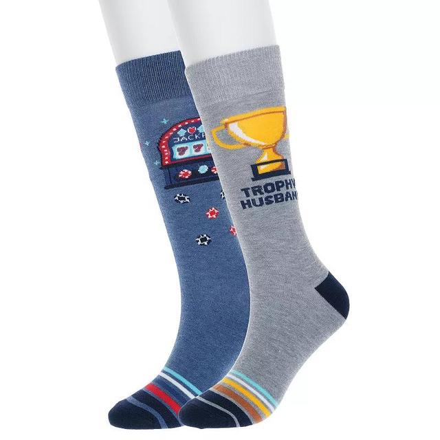 Mens Twisted Toes 2-Pack Novelty Socks Product Image