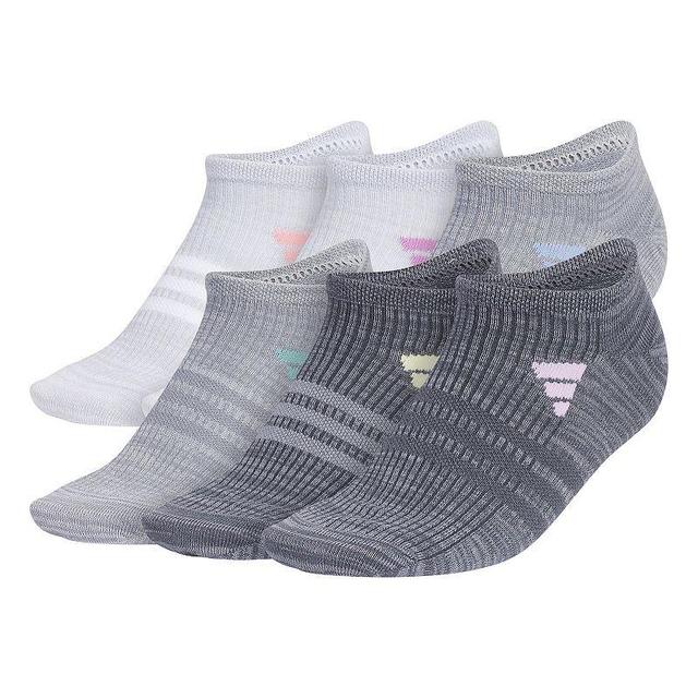 Womens adidas Superlite 3.0 6-Pack No Show Socks Product Image