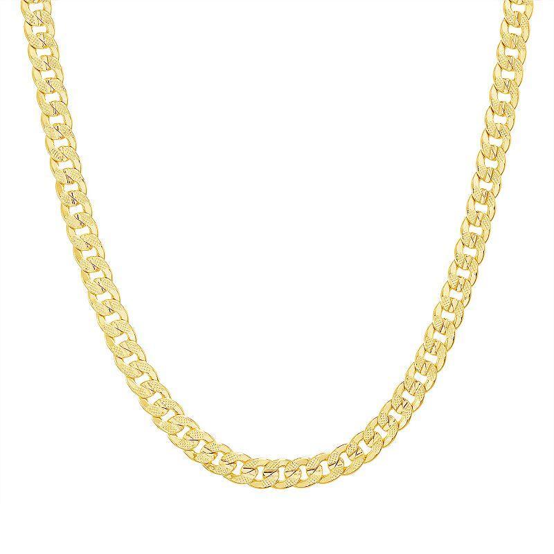 Paige Harper 14k Gold Plated Curb Chain Necklace - 16 in., Womens Gold Tone Product Image