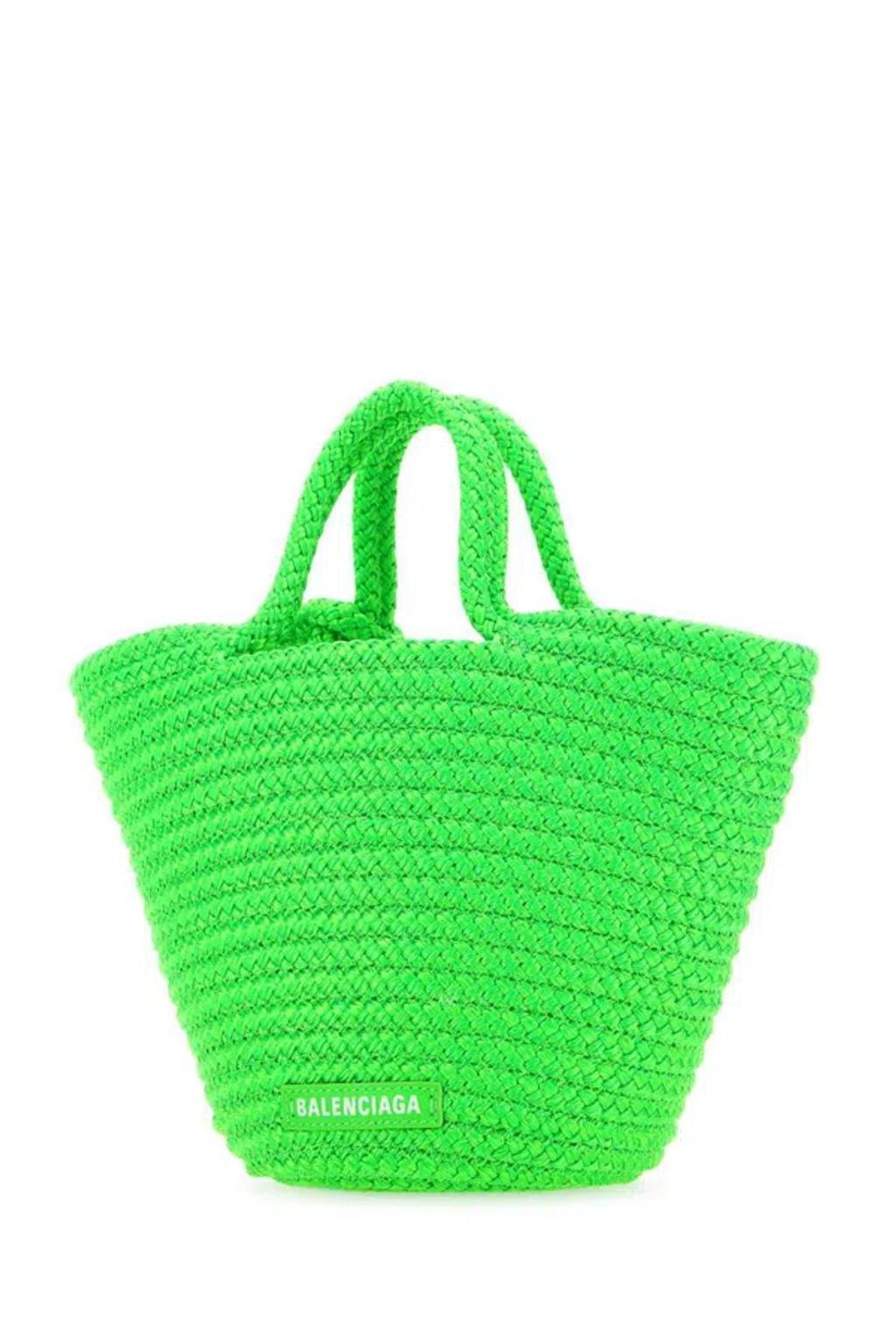 Handbags. In Green Product Image