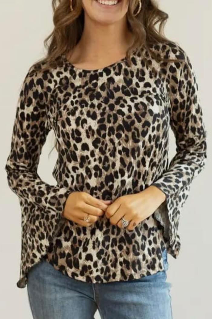 Leopard Top Product Image