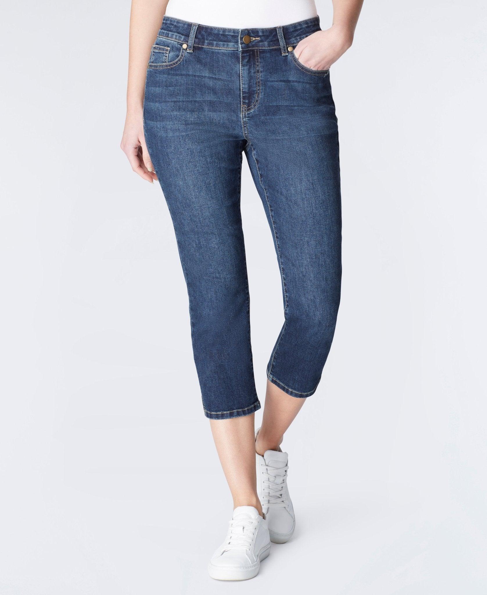 Signature Side Slit Capri Product Image