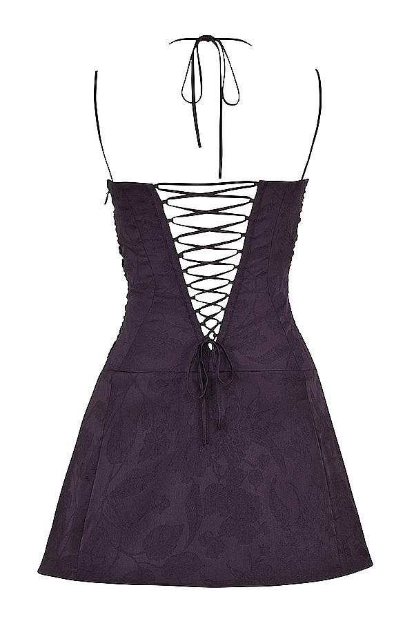 Melia Nightshade Corset Mini Dress Product Image