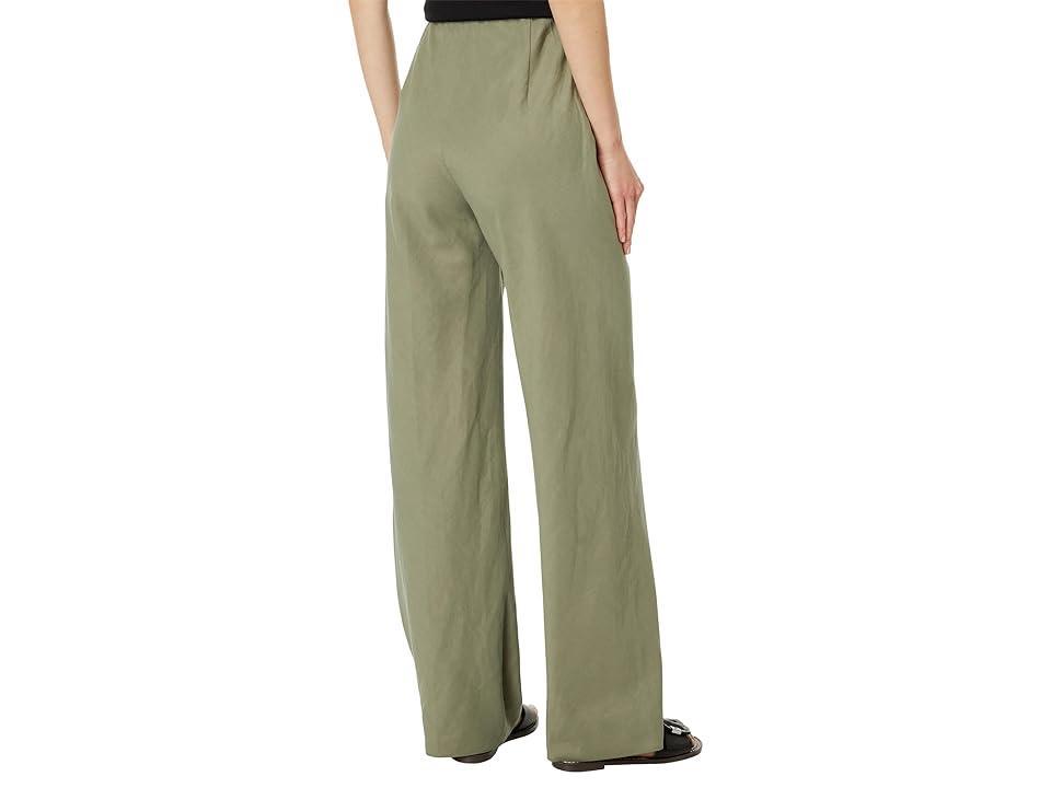 Womens Cotton-Blend Straight-Leg Pants Product Image